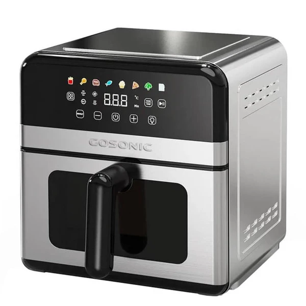 سرخ کن بدون روغن دو المنته 7 لیتر گوسونیک مدل GAF-107 شرکتی اصلی 12 ماه گارانتی