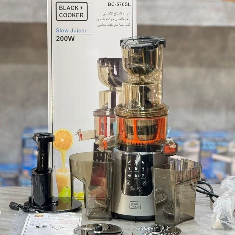 عصاره گیر ۴ کاره بلک کوکر مدل BC576 دارای 12 ماه گارانتی شرکتی