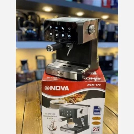 اسپرسو ساز نوا مدل NCM173 لمسی ۲۵ بار اصلی