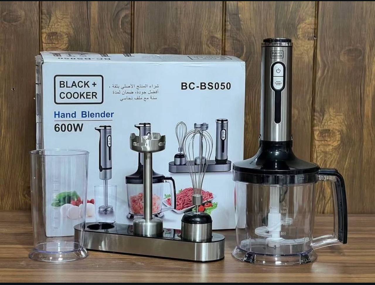 گوشت کوب برقی 4 کاره بلک کوکر مدل BC-BS050 با گارانتی یکساله - سلامت + گارانتی ۱۲ ماهه